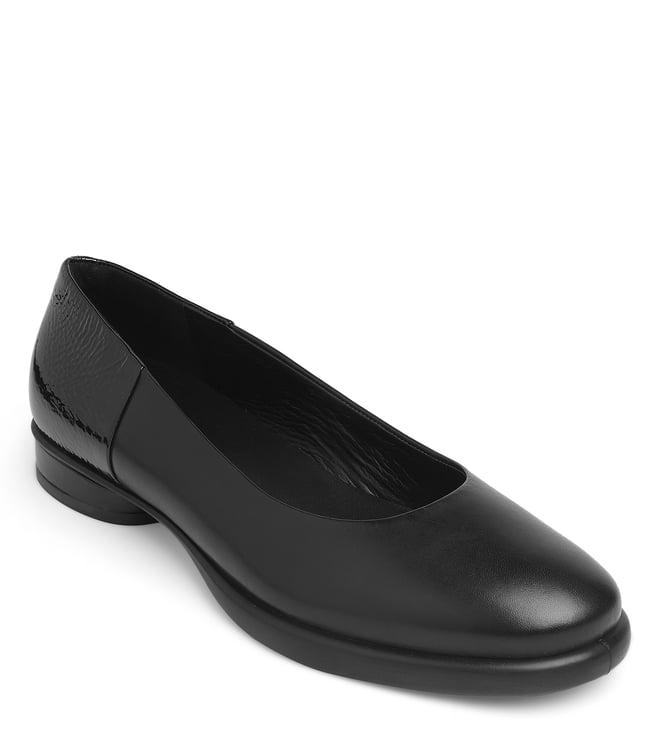 ecco women's sculpted lx black ballerinas