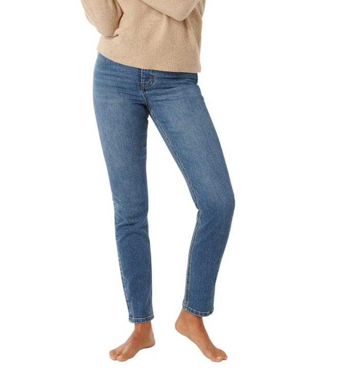 forever new myla skinny slim navy high rise jeans