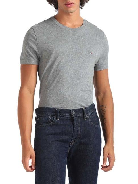 tommy hilfiger medium grey slim fit t-shirt