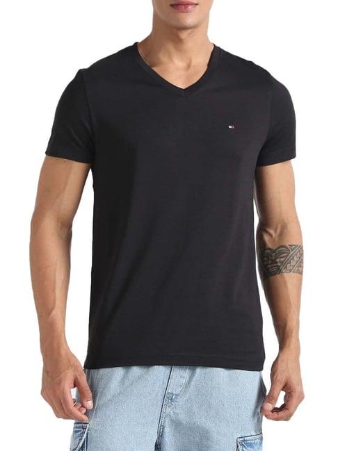 tommy hilfiger black slim fit t-shirt