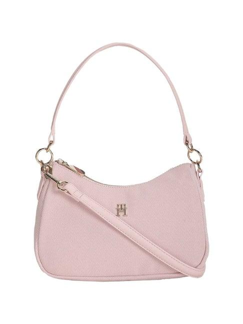 tommy hilfiger whimsy pink medium shoulder bag