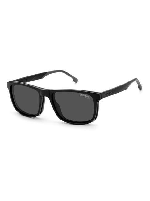 carrera grey rectangular uv protection sunglasses for men