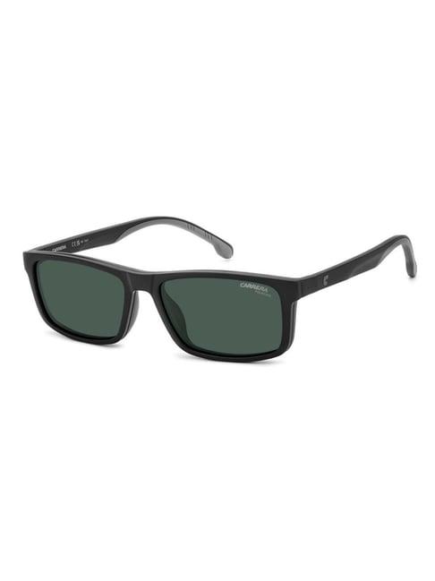 carrera green rectangular uv protection sunglasses for men