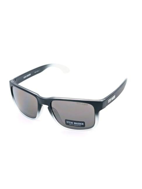 steve madden grey square uv protection sunglasses for men