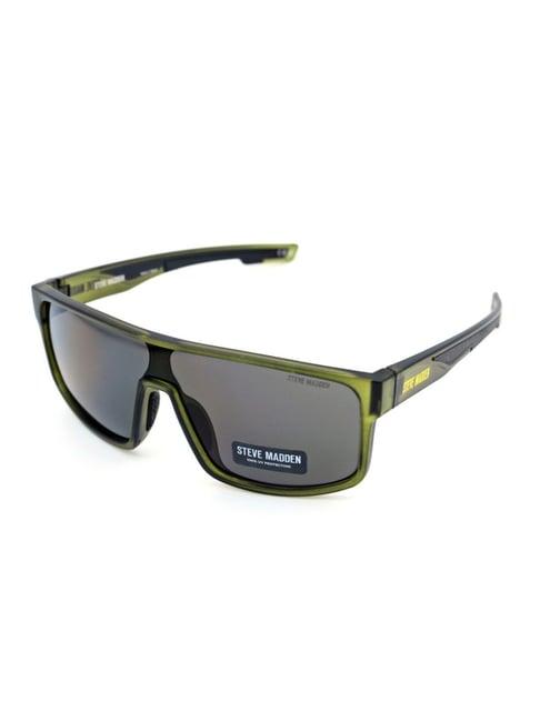 steve madden grey square uv protection sunglasses for men