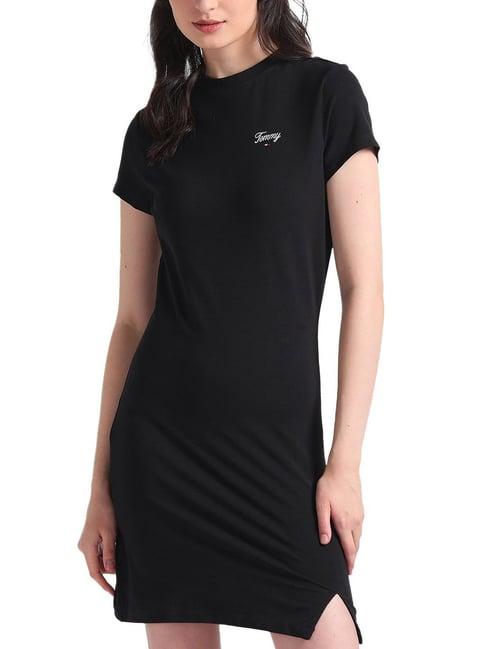 tommy hilfiger black curves dress