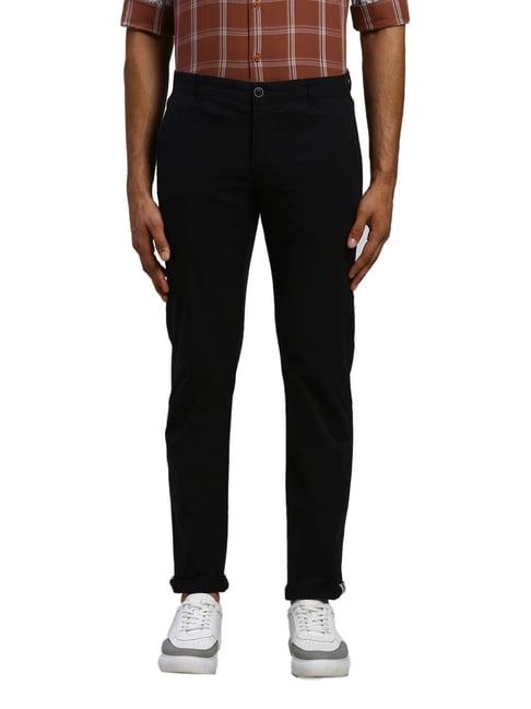 parx black tapered fit chinos