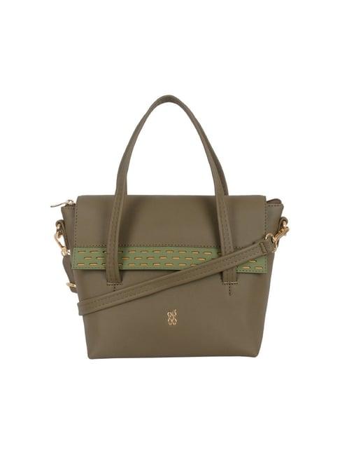 baggit green small handbag