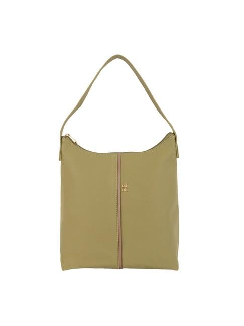 baggit green medium handbag