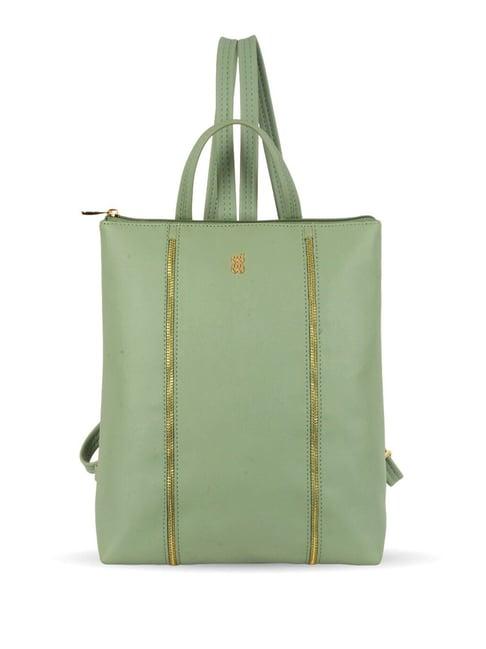 baggit green medium backpack