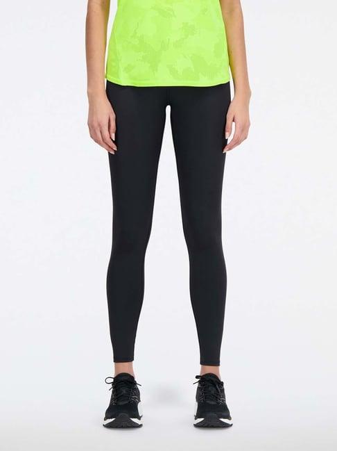 new balance black slim fit sports tights