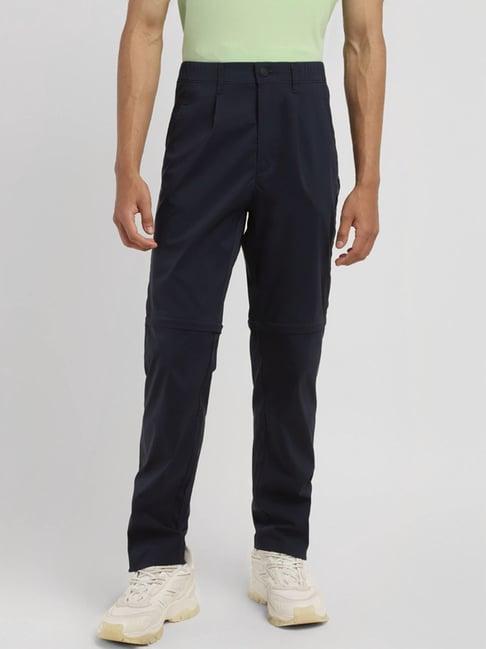 levi's navy regular fit trousers