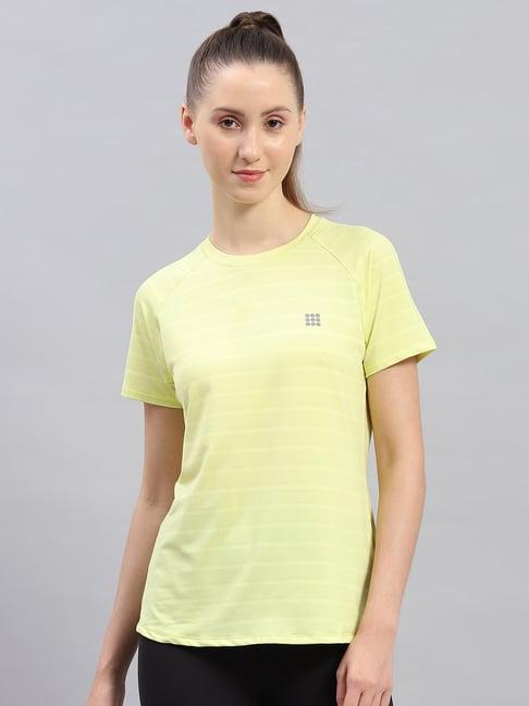 rock.it yellow regular fit t-shirt