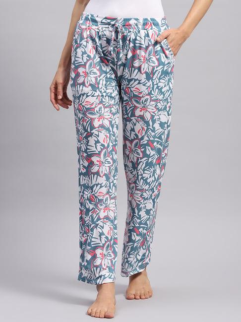 monte carlo teal printed pyjamas