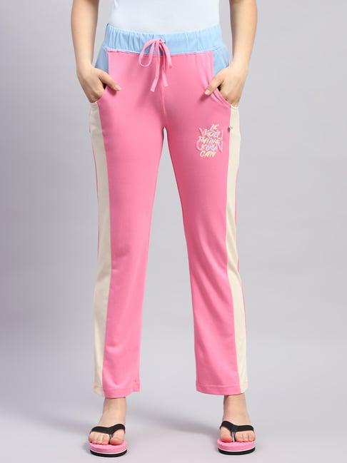 monte carlo pink graphic print pyjamas