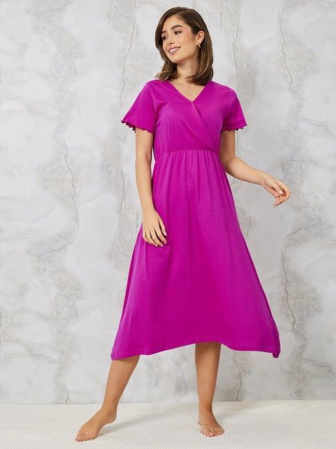 styli pink night dress