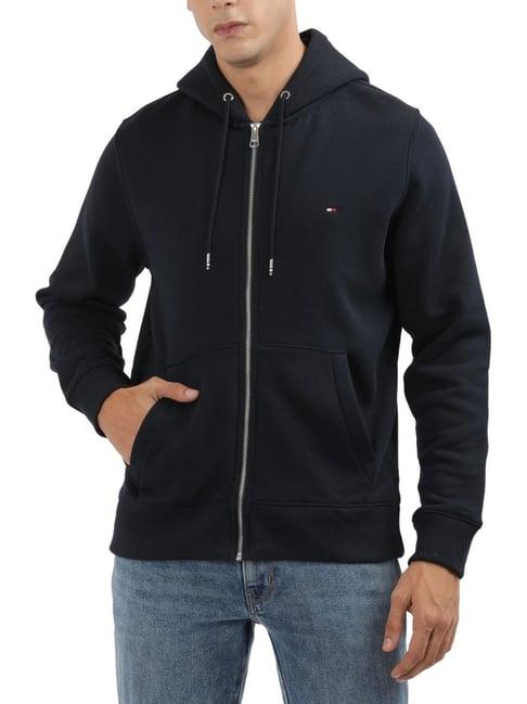 tommy hilfiger navy regular fit hoodie