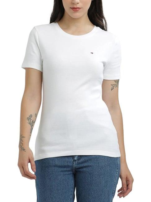 tommy hilfiger white regular fit t-shirt