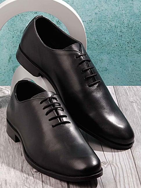 id men's black oxford shoes