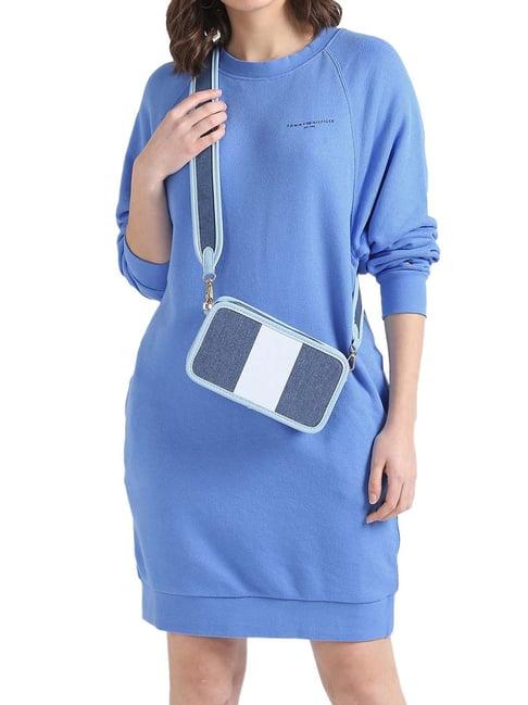 tommy hilfiger blue spell regular fit dress