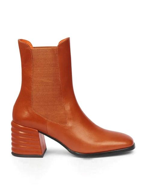 saint g women's reagan brown chelsea boots