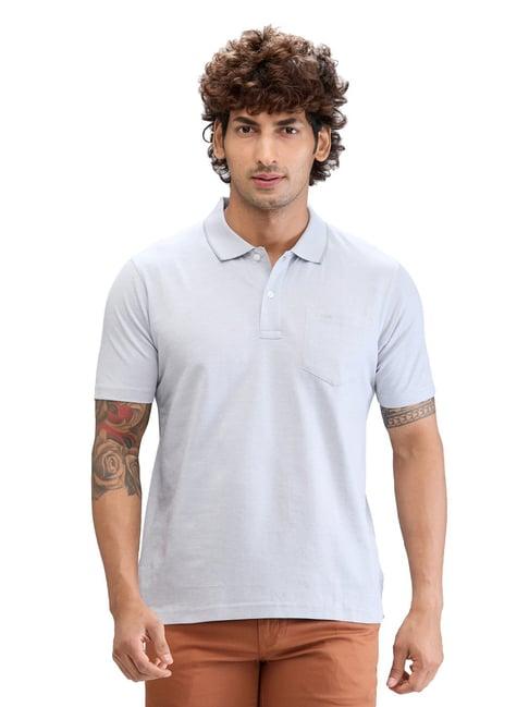 colorplus grey comfort fit polo t-shirt