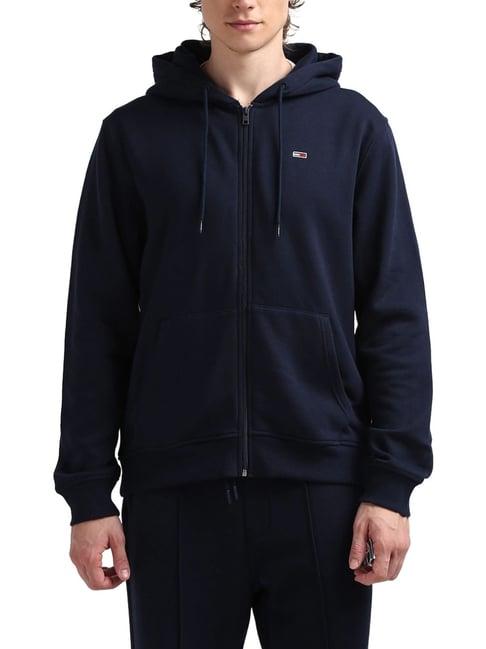 tommy hilfiger navy regular fit hoodie