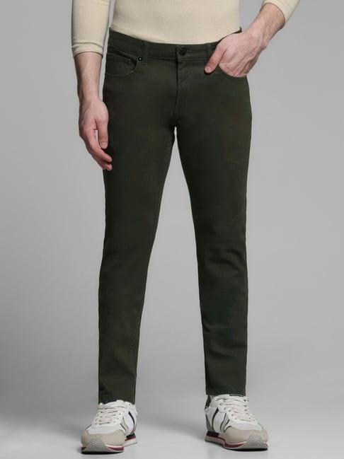 jack & jones forest night slim fit trousers