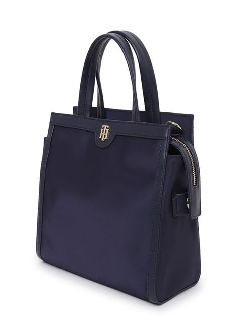 tommy hilfiger navy fashion small bowler bag