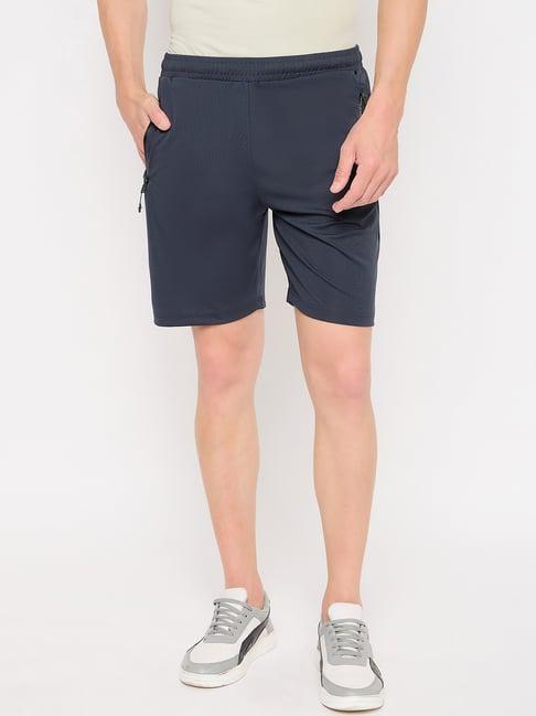 okane grey regular fit shorts