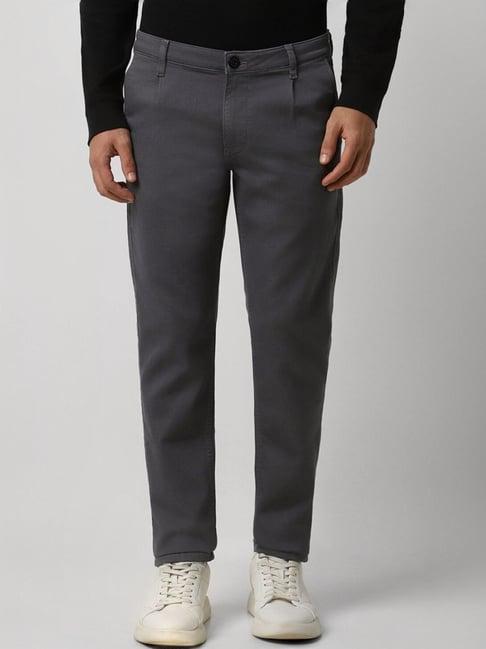 van heusen grey slim fit jeans