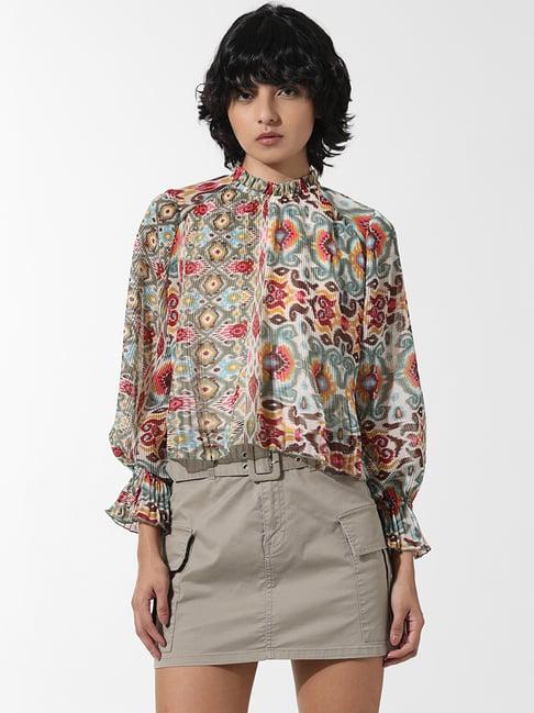 only assorted printed top