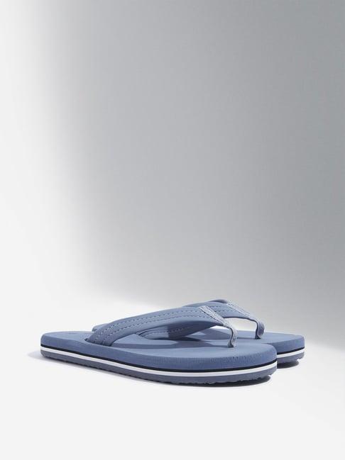 soleplay by westside blue comfort flip-flop