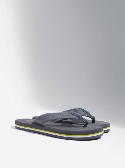 soleplay by westside grey comfort flip-flop