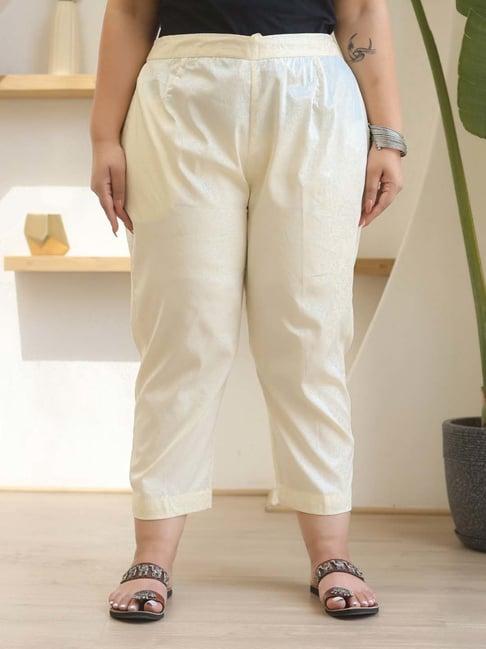 juniper off-white cotton pants