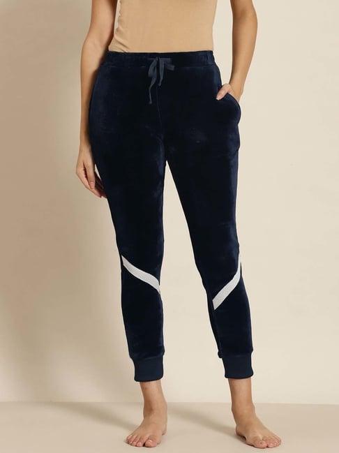 sweet dreams english navy plain lounge pants