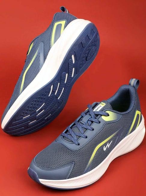 campus men's xaven slate blue running shoes