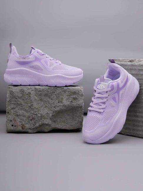 truffle collection women's lilac casual sneakers