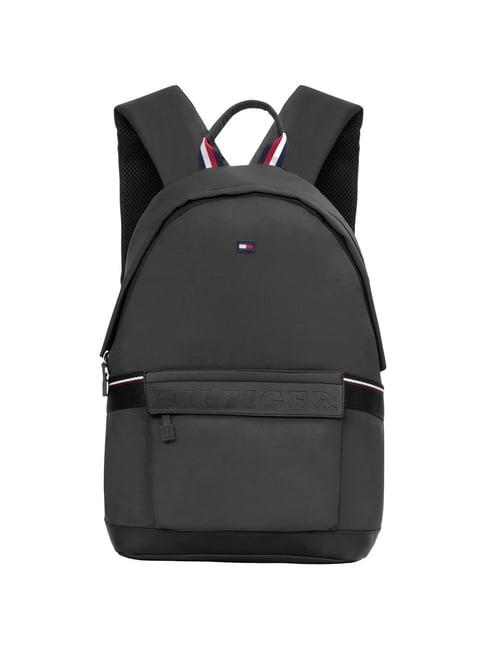 tommy hilfiger lenin 18 black backpack