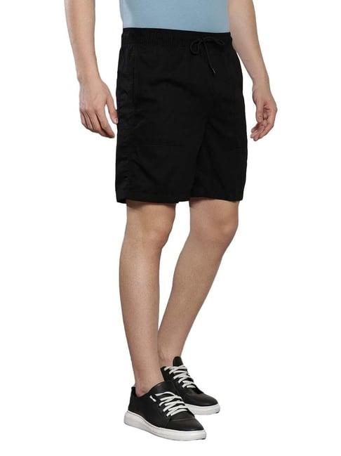 calvin klein jeans black regular fit shorts