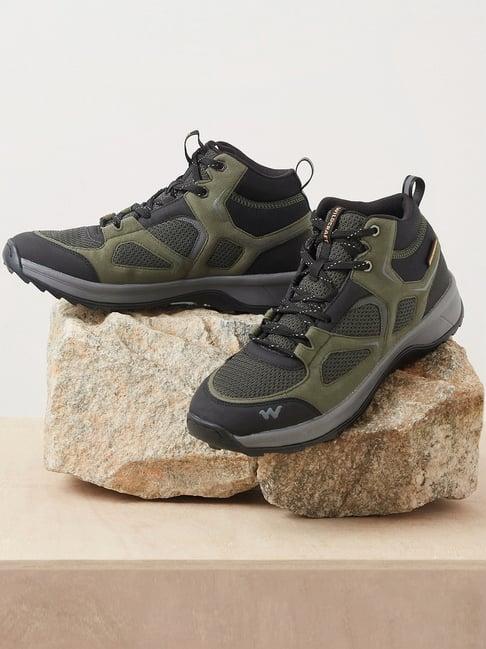 wildcraft men's terra lite ma olive outdoor shoes