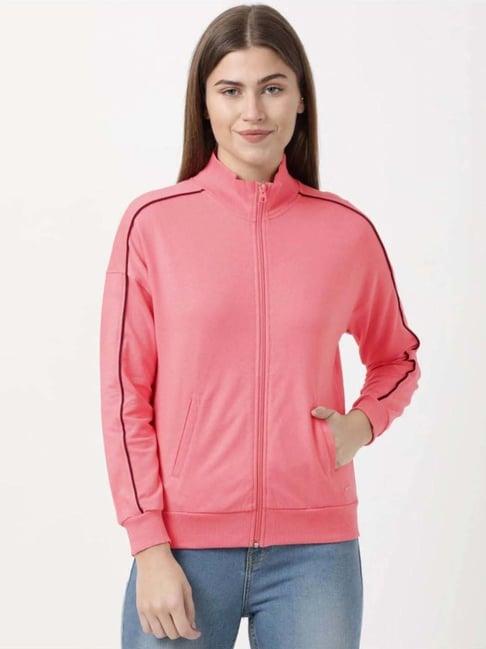 jockey rose pink cotton jacket