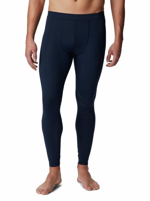 columbia heat infinity tig-collegiate navy regular fit sports tights