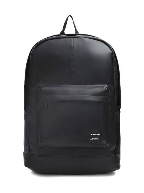 jack & jones jacjack 4.0 black backpack - 25 ltrs