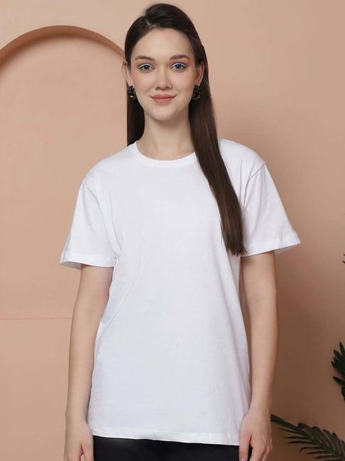 friskers white cotton t-shirt