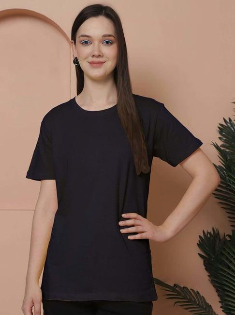 friskers navy cotton t-shirt