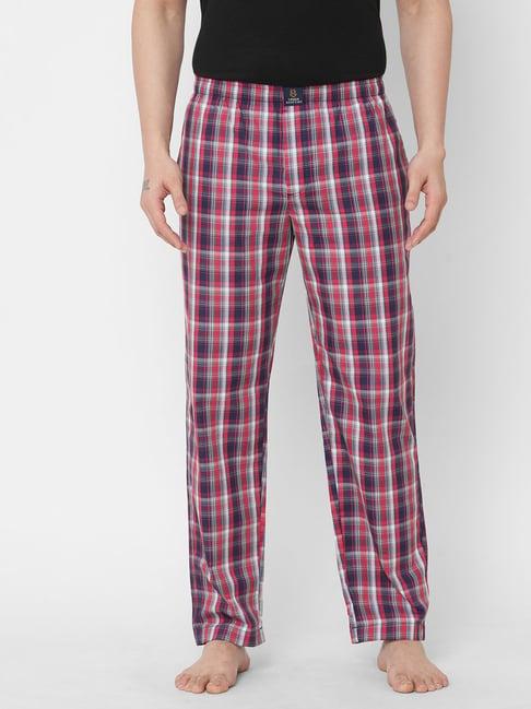 urban scottish multicolored regular fit checks nightwear pyjamas