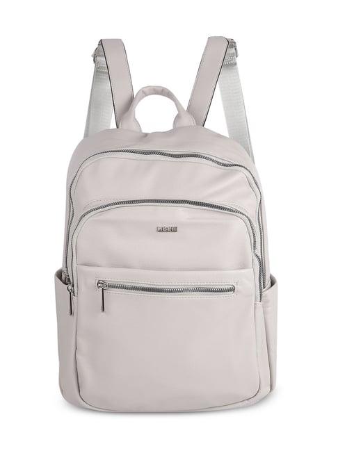 mochi grey stylish medium backpack