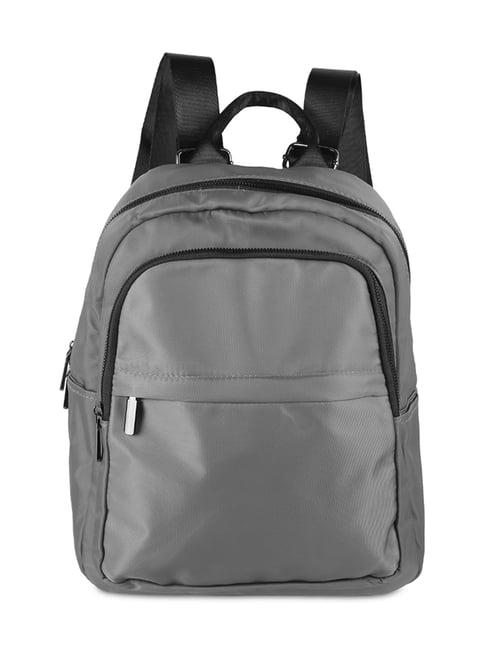 mochi grey stylish medium backpack