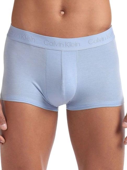 calvin klein jeans sleek grey regular fit trunks